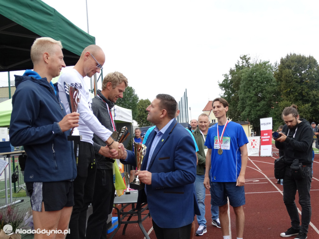 Bieg Inki - Lubichowo 04.09.2021 - wręczenie pucharów