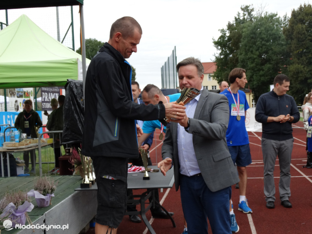 Bieg Inki - Lubichowo 04.09.2021 - wręczenie pucharów