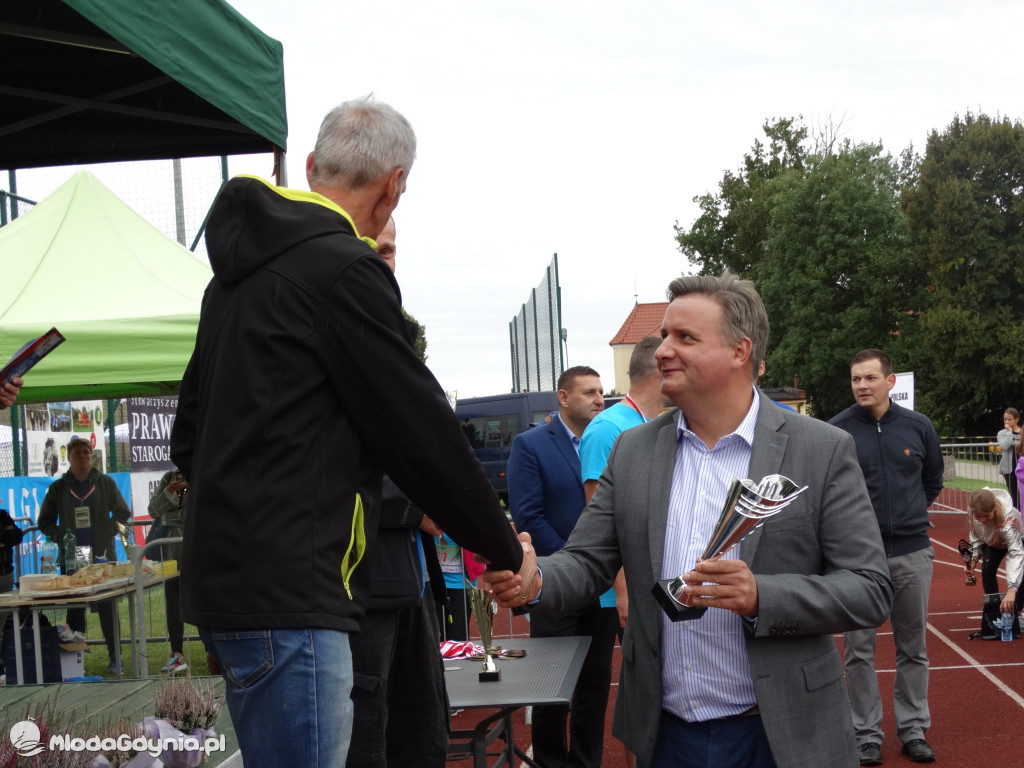 Bieg Inki - Lubichowo 04.09.2021 - wręczenie pucharów