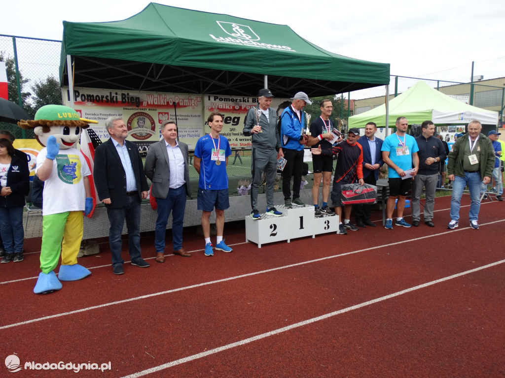 Bieg Inki - Lubichowo 04.09.2021 - wręczenie pucharów