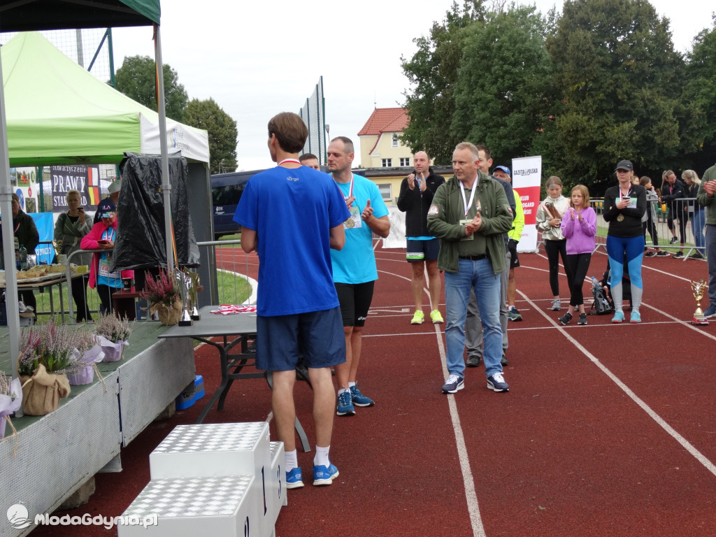 Bieg Inki - Lubichowo 04.09.2021 - wręczenie pucharów
