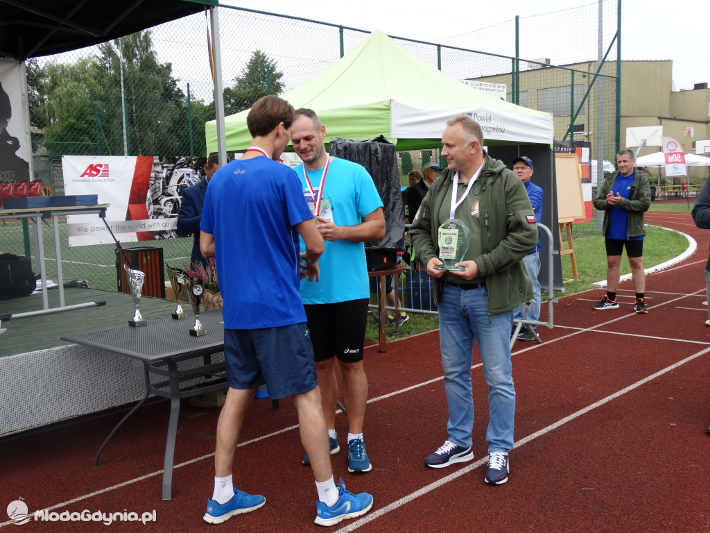 Bieg Inki - Lubichowo 04.09.2021 - wręczenie pucharów
