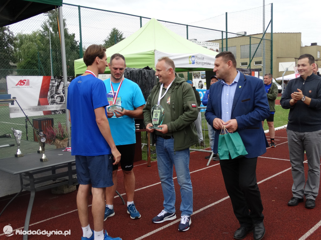 Bieg Inki - Lubichowo 04.09.2021 - wręczenie pucharów