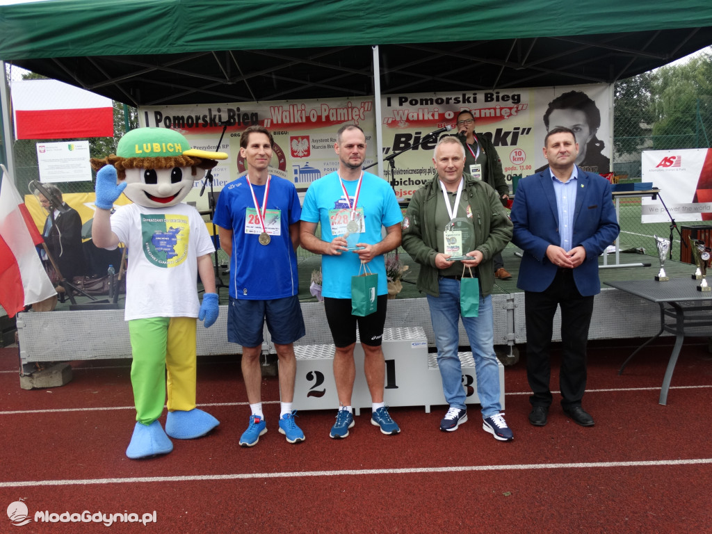 Bieg Inki - Lubichowo 04.09.2021 - wręczenie pucharów