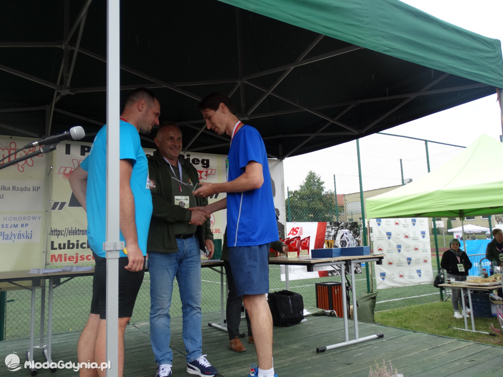 Bieg Inki - Lubichowo 04.09.2021 - wręczenie pucharów