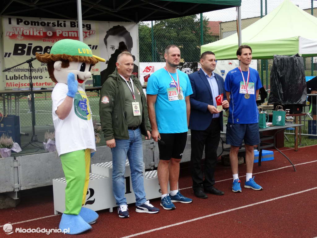 Bieg Inki - Lubichowo 04.09.2021 - wręczenie pucharów