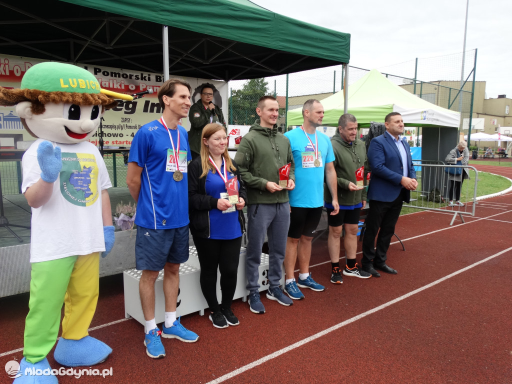 Bieg Inki - Lubichowo 04.09.2021 - wręczenie pucharów