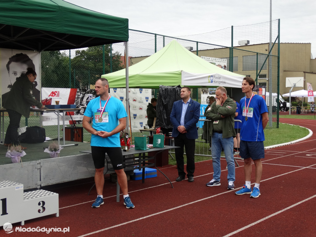 Bieg Inki - Lubichowo 04.09.2021 - wręczenie pucharów