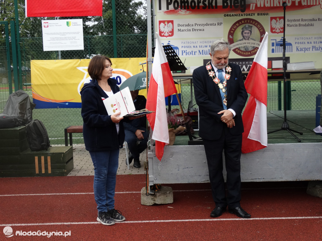 Bieg Inki - Lubichowo 04.09.2021 - wręczenie pucharów