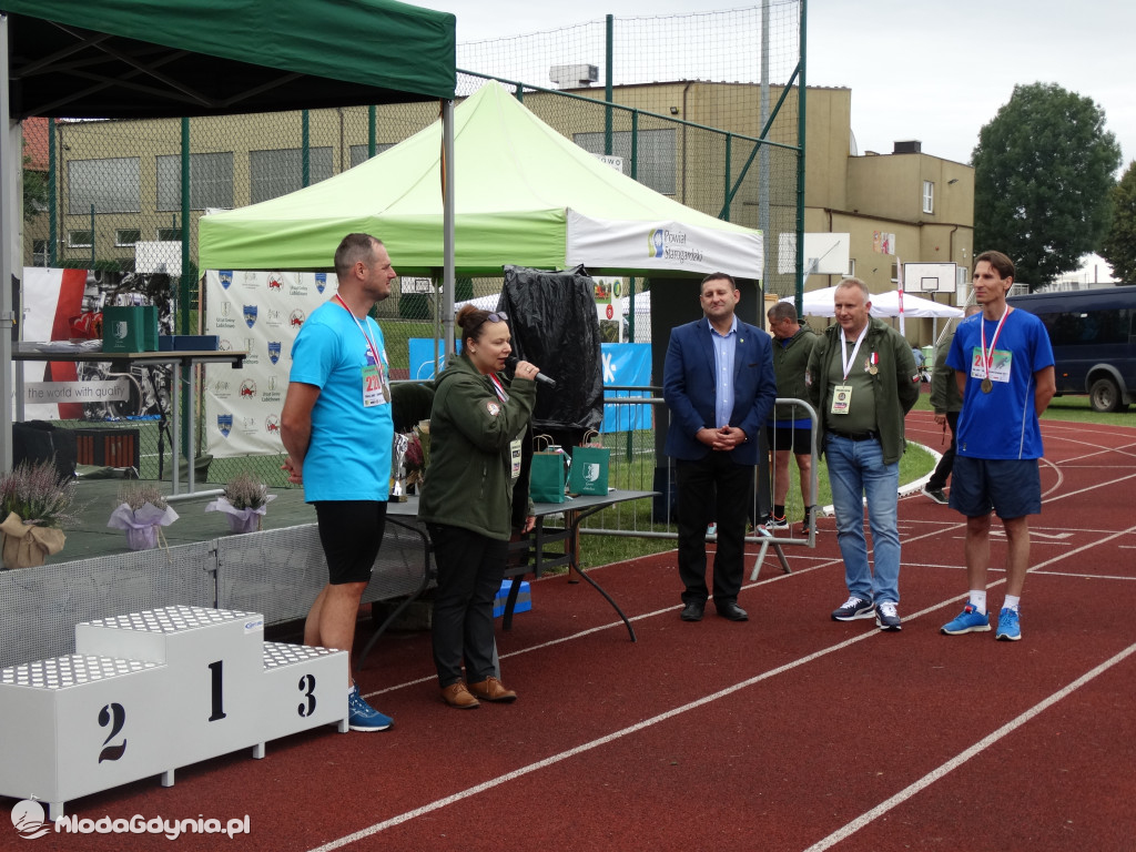 Bieg Inki - Lubichowo 04.09.2021 - wręczenie pucharów