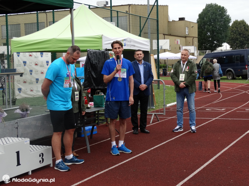 Bieg Inki - Lubichowo 04.09.2021 - wręczenie pucharów