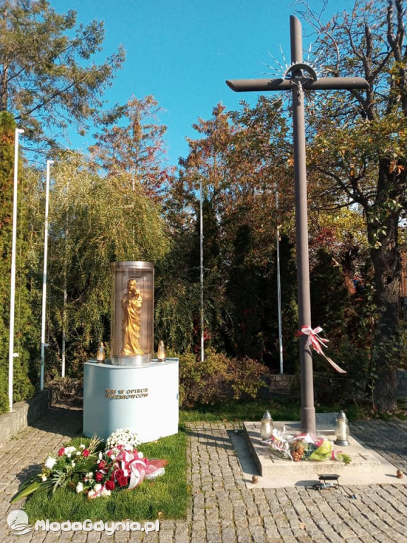 Aleksander Kozicki - Pielgrzymka Ludzi PRACY, Dzień Papieski, poświęcenie figurki Matki Boskiej