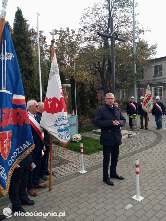 Aleksander Kozicki - Pielgrzymka Ludzi PRACY, Dzień Papieski, poświęcenie figurki Matki Boskiej
