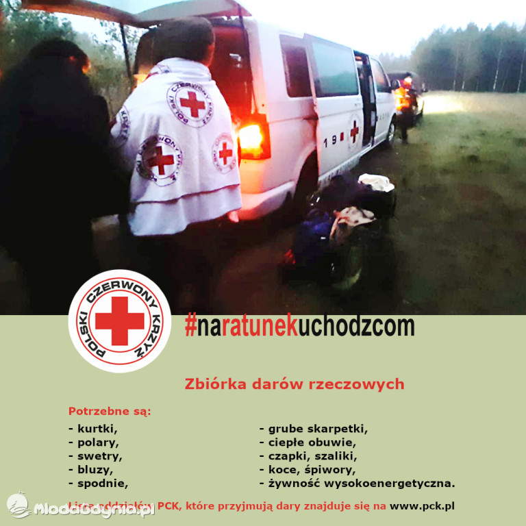 NA RATUNEK uchodźcom - akcja pomorskiego PCK