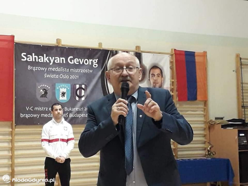 Powitanie Gevorga Sahakyan w Kartuzach