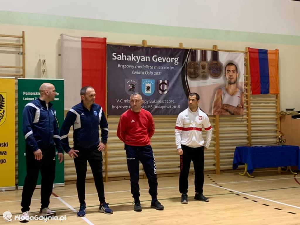 Powitanie Gevorga Sahakyan w Kartuzach