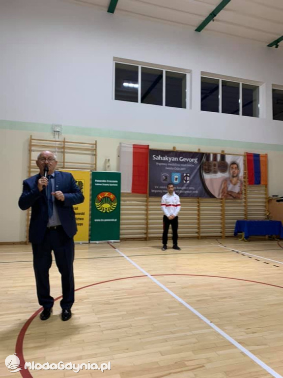 Powitanie Gevorga Sahakyan w Kartuzach