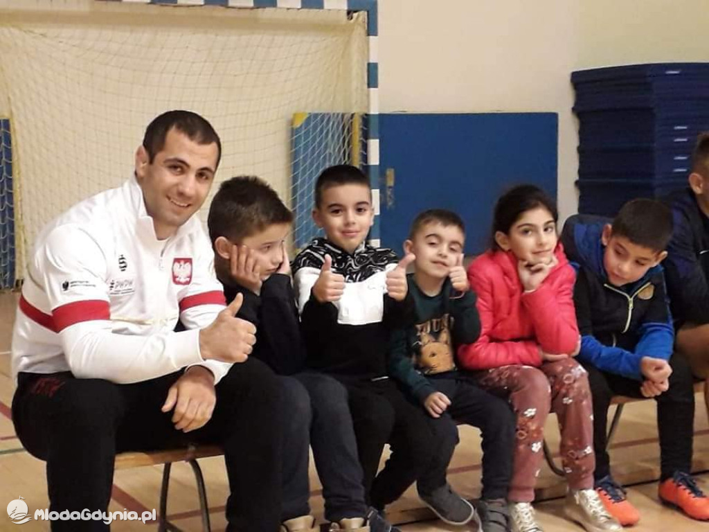 Powitanie Gevorga Sahakyan w Kartuzach