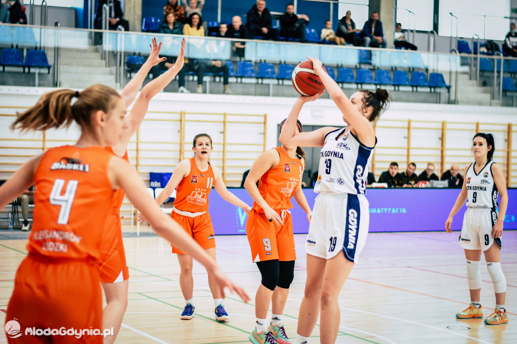 GTK II Gdynia vs. UKS Basket SMS Aleksandrów Łódzki