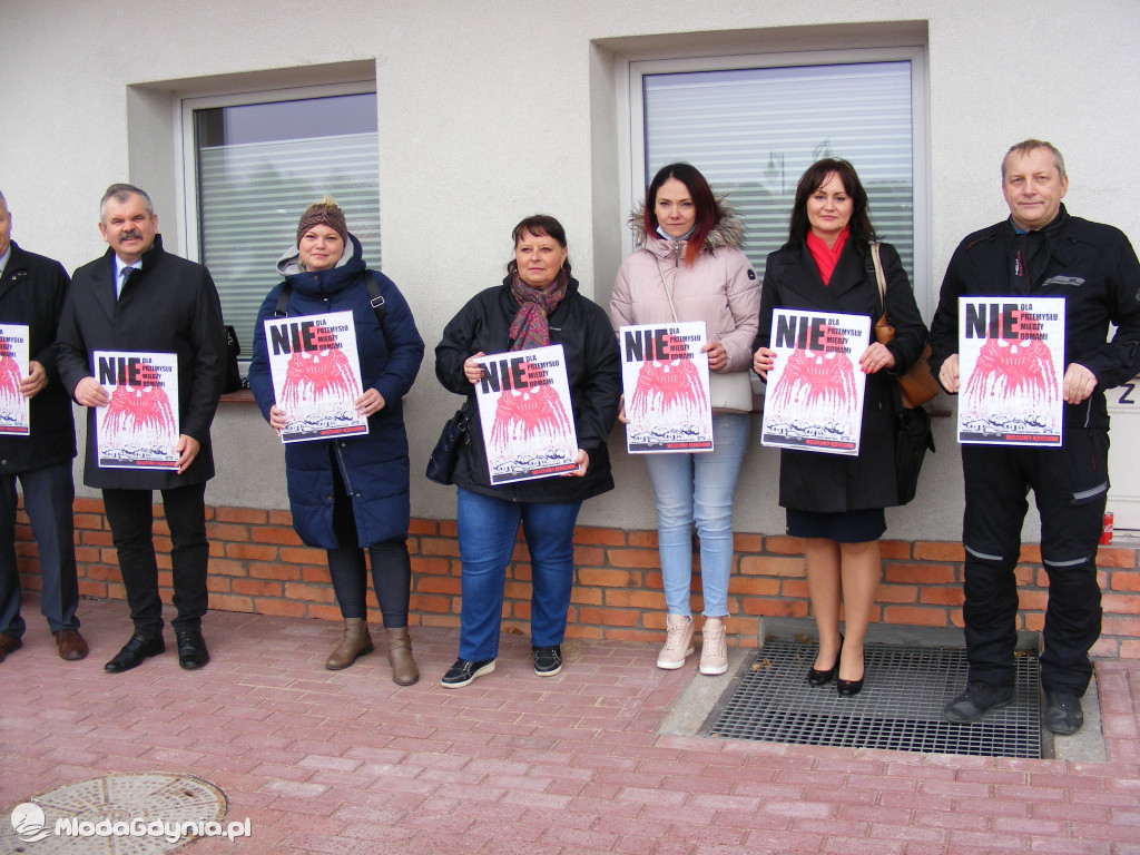 Żukowo - protest mieszkańców 26.10.2021