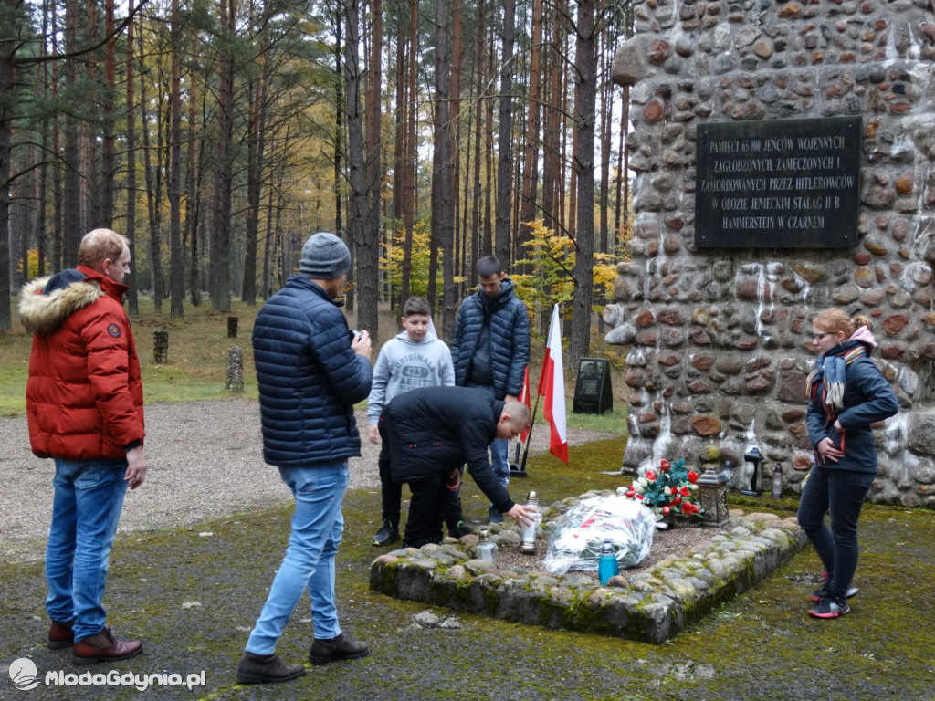 Stalag II B Hammerstein - porządki przed 1 listopada 2021