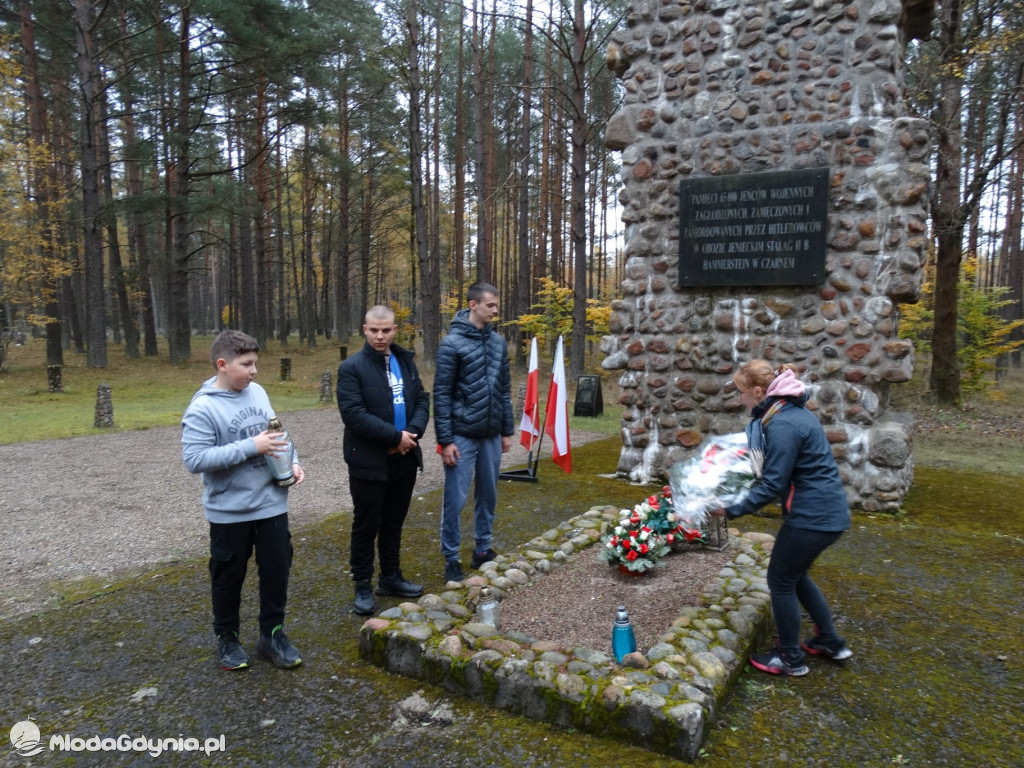 Stalag II B Hammerstein - porządki przed 1 listopada 2021