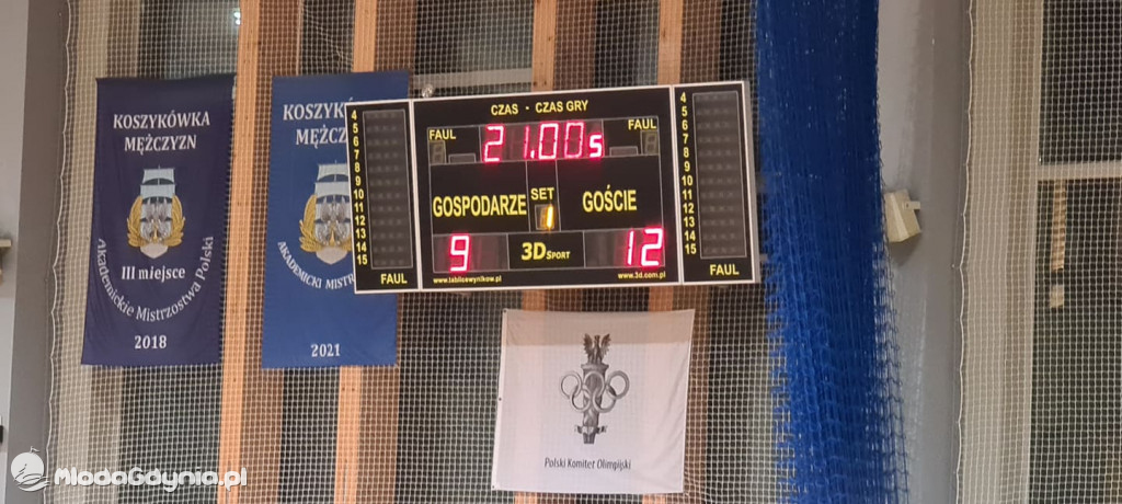 Iskra AMW GDYNIA -  POLITECHNIKA GDAŃSK 26:34