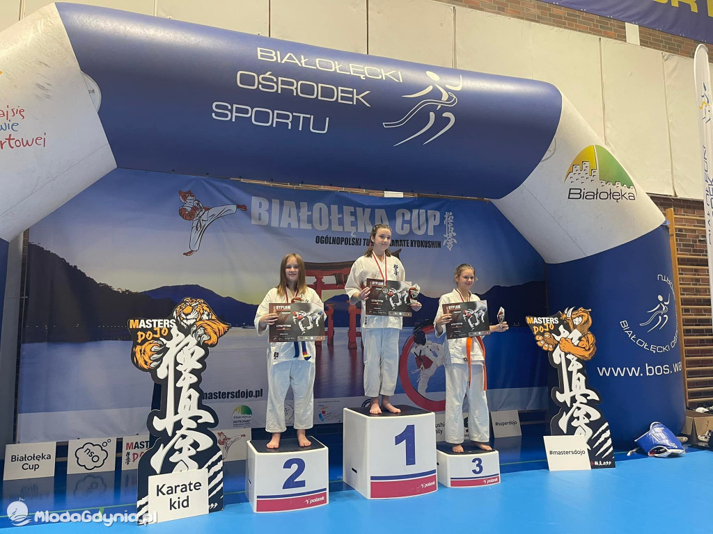 PKKK - 3 MIEJSCE DRUŻYNOWO NA OGÓLNOPOLSKIM TURNIEJU KARATE KYOKUSHIN BIAŁOŁĘKA CUP