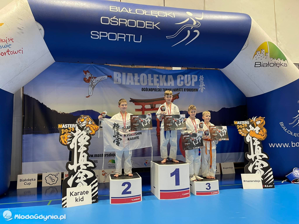 PKKK - 3 MIEJSCE DRUŻYNOWO NA OGÓLNOPOLSKIM TURNIEJU KARATE KYOKUSHIN BIAŁOŁĘKA CUP