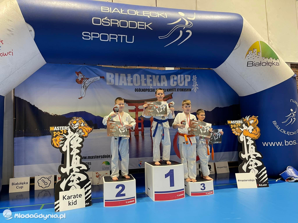 PKKK - 3 MIEJSCE DRUŻYNOWO NA OGÓLNOPOLSKIM TURNIEJU KARATE KYOKUSHIN BIAŁOŁĘKA CUP