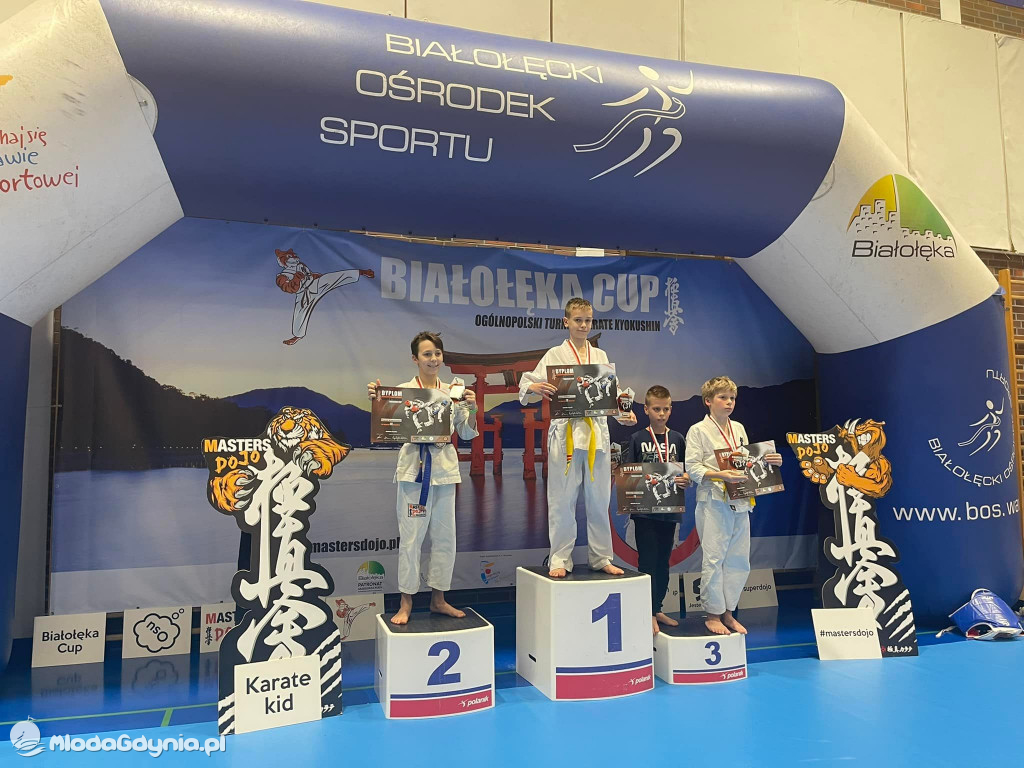 PKKK - 3 MIEJSCE DRUŻYNOWO NA OGÓLNOPOLSKIM TURNIEJU KARATE KYOKUSHIN BIAŁOŁĘKA CUP