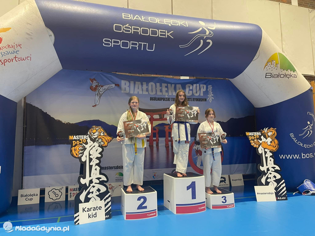 PKKK - 3 MIEJSCE DRUŻYNOWO NA OGÓLNOPOLSKIM TURNIEJU KARATE KYOKUSHIN BIAŁOŁĘKA CUP