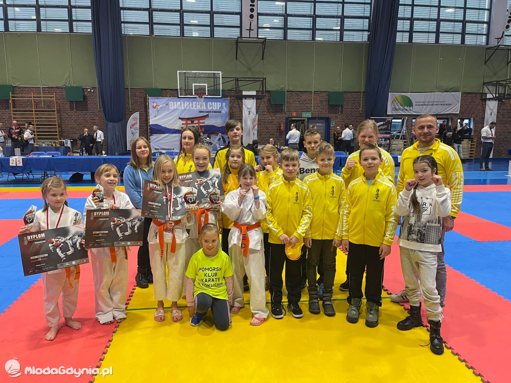 PKKK - 3 MIEJSCE DRUŻYNOWO NA OGÓLNOPOLSKIM TURNIEJU KARATE KYOKUSHIN BIAŁOŁĘKA CUP