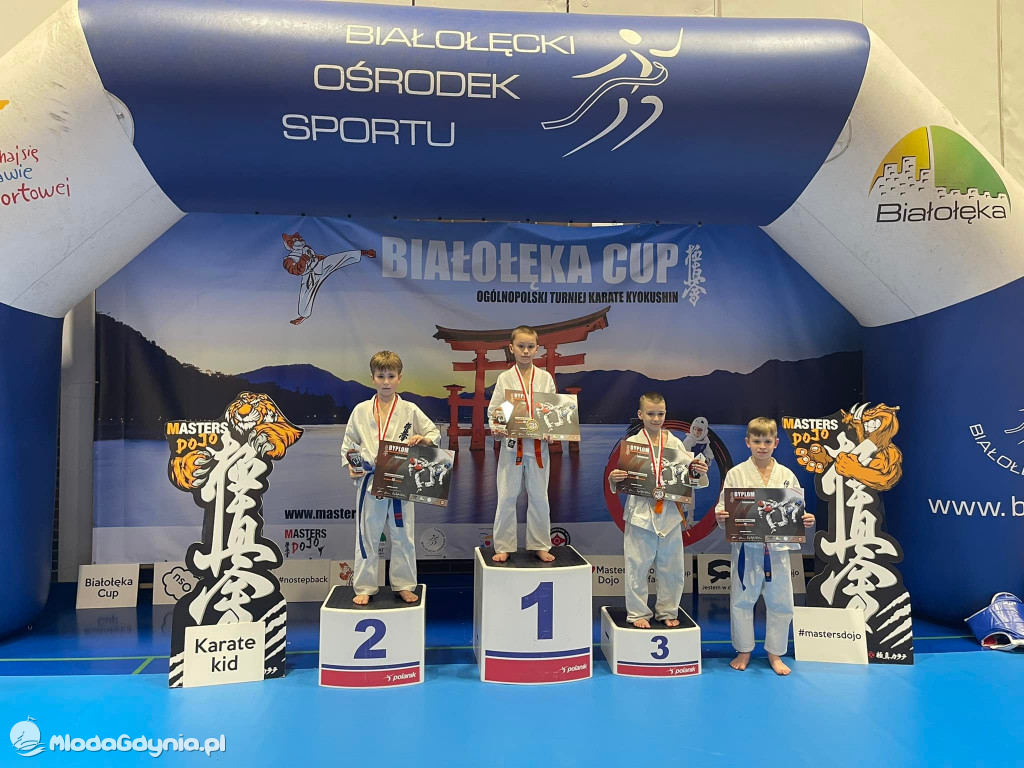 PKKK - 3 MIEJSCE DRUŻYNOWO NA OGÓLNOPOLSKIM TURNIEJU KARATE KYOKUSHIN BIAŁOŁĘKA CUP