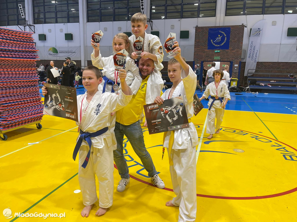 PKKK - 3 MIEJSCE DRUŻYNOWO NA OGÓLNOPOLSKIM TURNIEJU KARATE KYOKUSHIN BIAŁOŁĘKA CUP