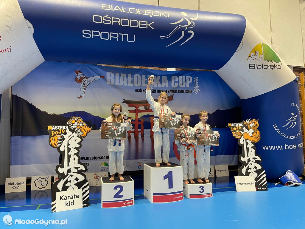 PKKK - 3 MIEJSCE DRUŻYNOWO NA OGÓLNOPOLSKIM TURNIEJU KARATE KYOKUSHIN BIAŁOŁĘKA CUP
