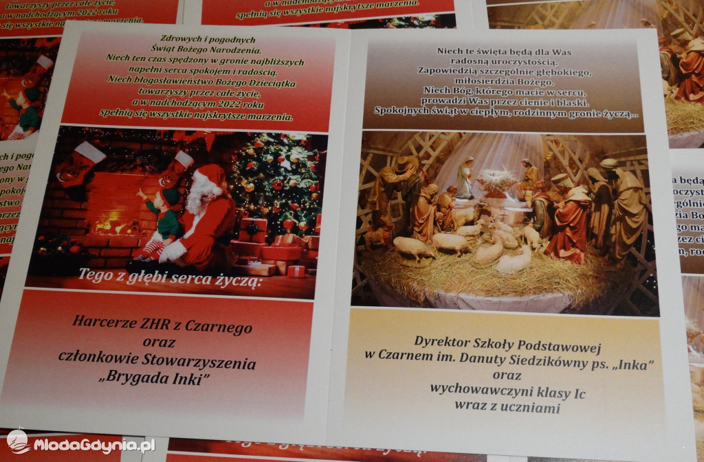 Kartki z życzeniami od Brygady Inki