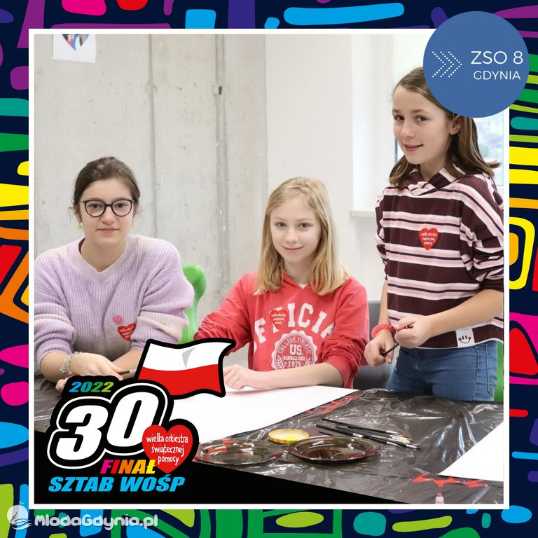 ZSO 8 - sztab WOŚP