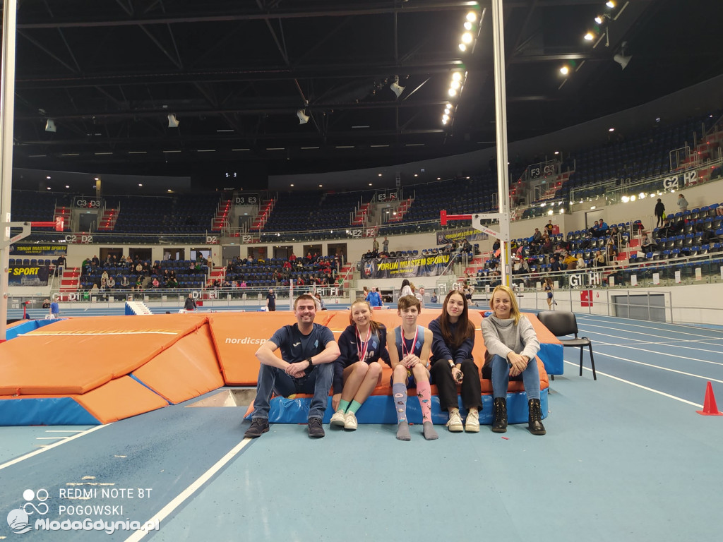 Klub Lekkoatletyczny Gdynia - halowy styczeń 2022