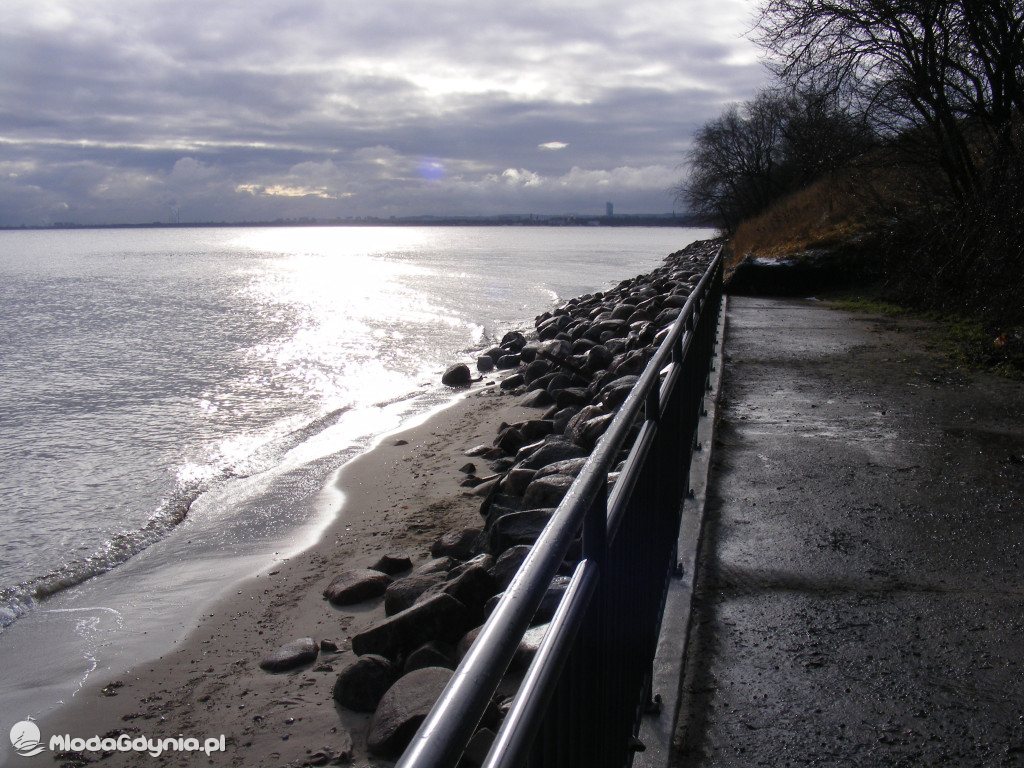 Plaży w Orłowie brak