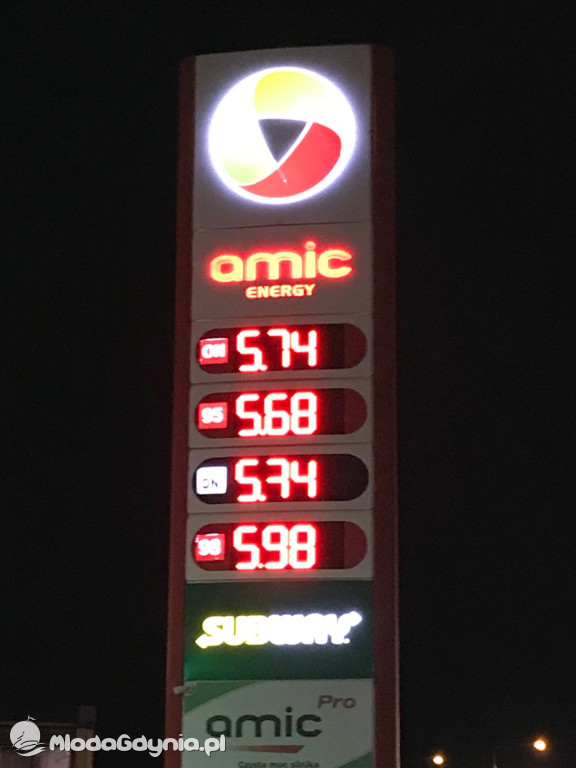 Kolejki na stacjach paliw w Gdyni