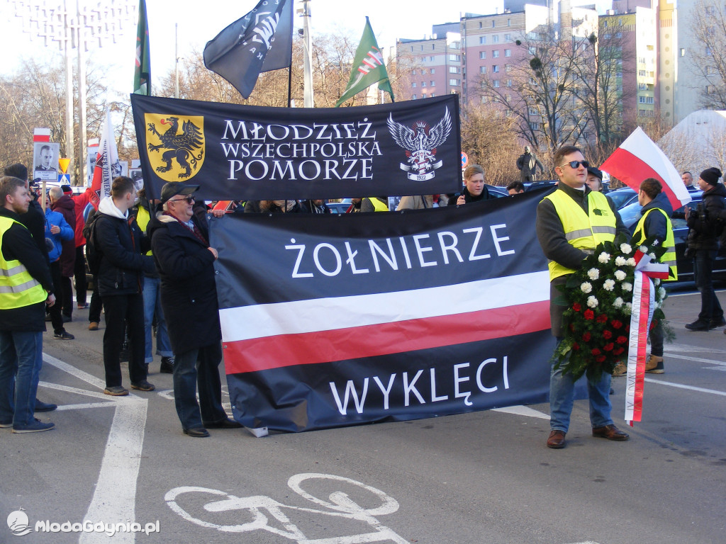 IX Gdyński Marsz  Pamięci Żołnierzy Wyklętych 27.02.2022