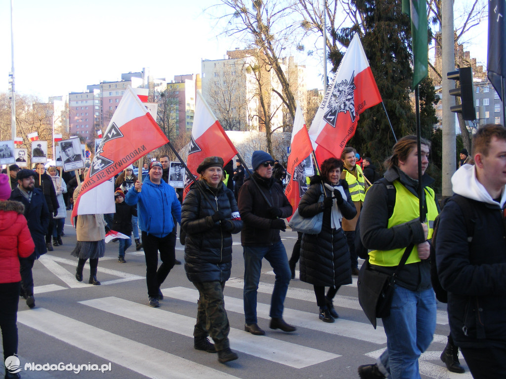 IX Gdyński Marsz  Pamięci Żołnierzy Wyklętych 27.02.2022