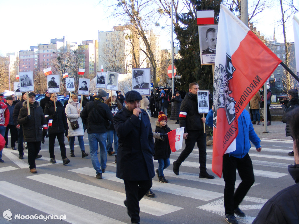 IX Gdyński Marsz  Pamięci Żołnierzy Wyklętych 27.02.2022