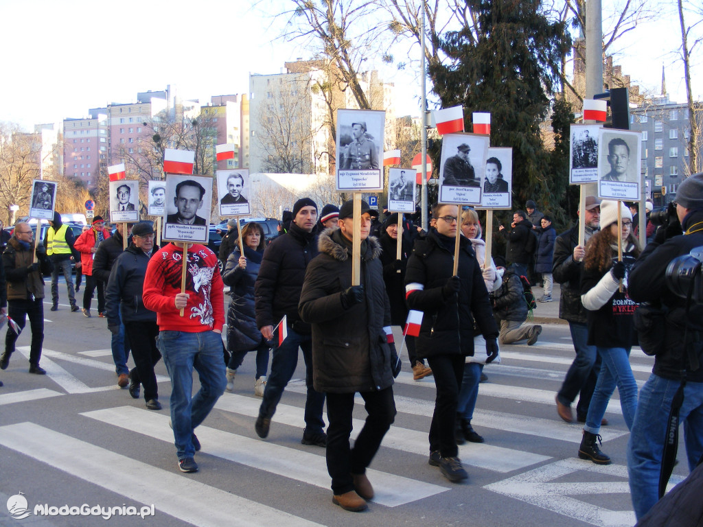 IX Gdyński Marsz  Pamięci Żołnierzy Wyklętych 27.02.2022