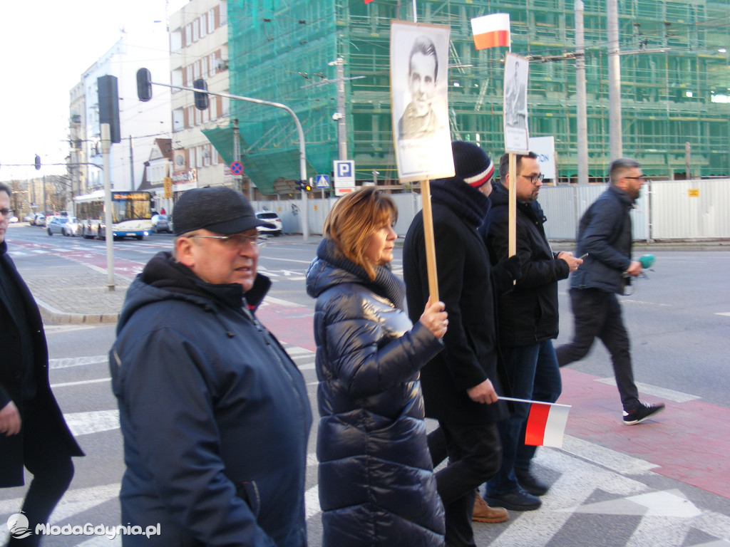 IX Gdyński Marsz  Pamięci Żołnierzy Wyklętych 27.02.2022