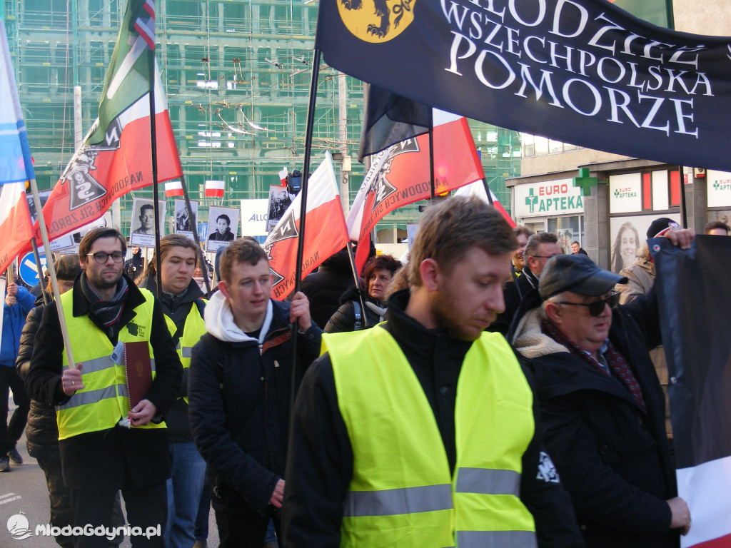 IX Gdyński Marsz  Pamięci Żołnierzy Wyklętych 27.02.2022