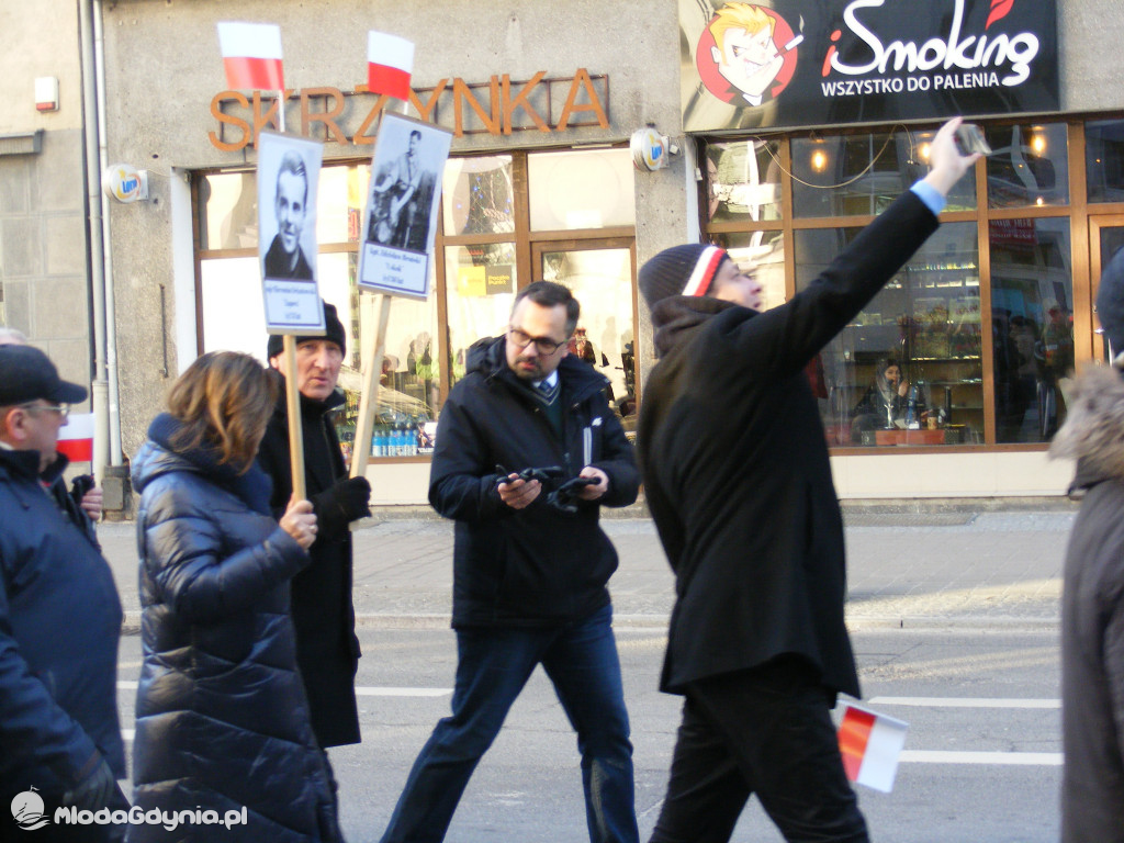 IX Gdyński Marsz  Pamięci Żołnierzy Wyklętych 27.02.2022