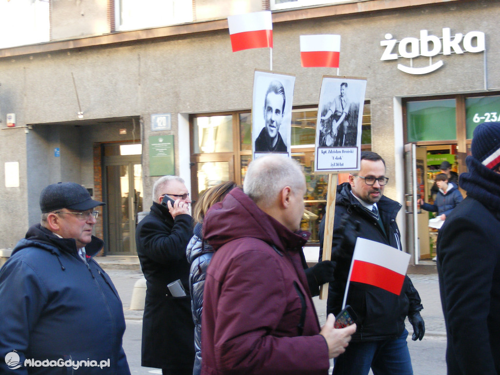 IX Gdyński Marsz  Pamięci Żołnierzy Wyklętych 27.02.2022