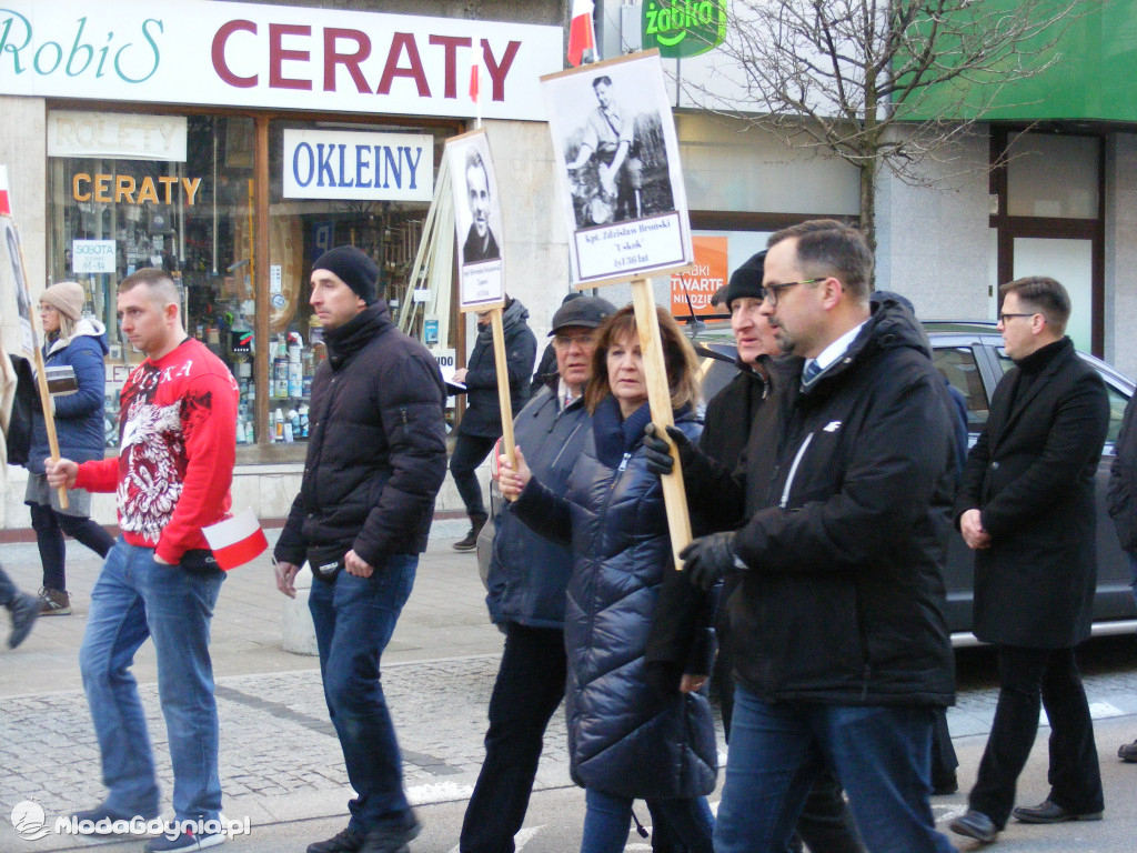 IX Gdyński Marsz  Pamięci Żołnierzy Wyklętych 27.02.2022